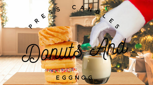 Donuts and eggnog