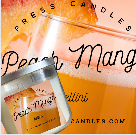 peach mango Bellini